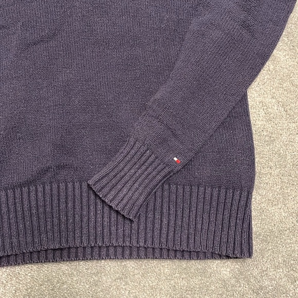 Tommy Hilfiger Shawl Collar Sweater - Navy Blue - Picture 7 of 10